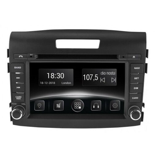 Штатная магнитола Gazer CM5007-RM4 Honda CRV (RM4) (2012-2016)