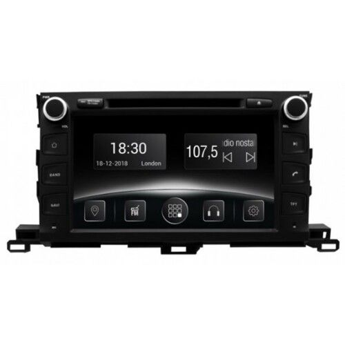 Штатна магнітола Gazer CM6009-XU50 Toyota Highlander (XU50) (2015 -2017)