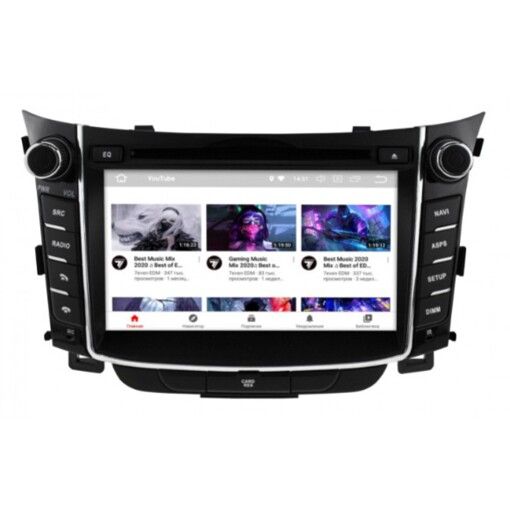 Штатная магнитола Gazer CM6007-GD Hyundai i30 (GD) (2012-2016)