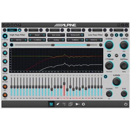 Процессор усилитель Alpine PDP-E802DSP