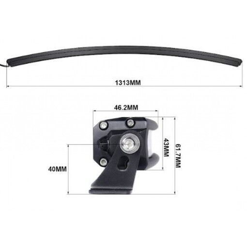 Светодиодная фара дальнего света Aled 48E310 300W 6000K (1шт.)