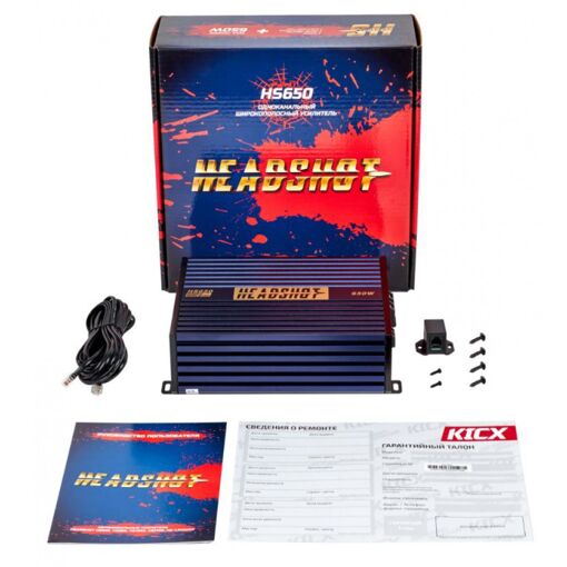 Підсилювач Kicx HeadShot HS 650