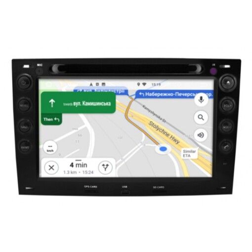 Штатна магнітола Gazer CM6007-BMO Renault Megane (BMO) (2002-2009)