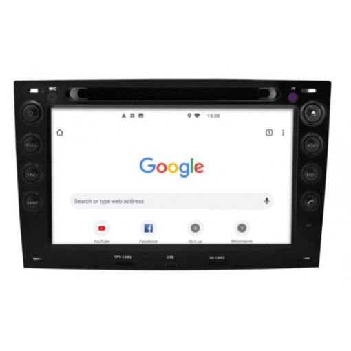 Штатна магнітола Gazer CM6007-BMO Renault Megane (BMO) (2002-2009)