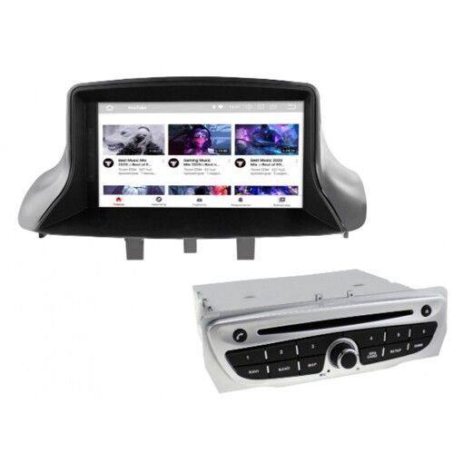 Штатная магнитола Gazer CM6007-DZO Renault Megane III (DZO) (2008 -2016)