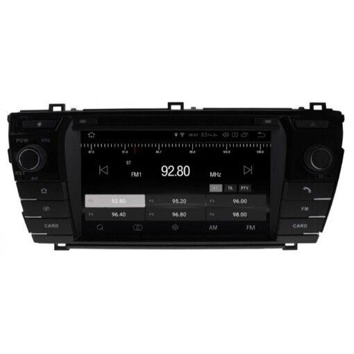 Штатна магнітола Gazer CM6007-E150 Toyota Corolla (E150) (2013-2016)