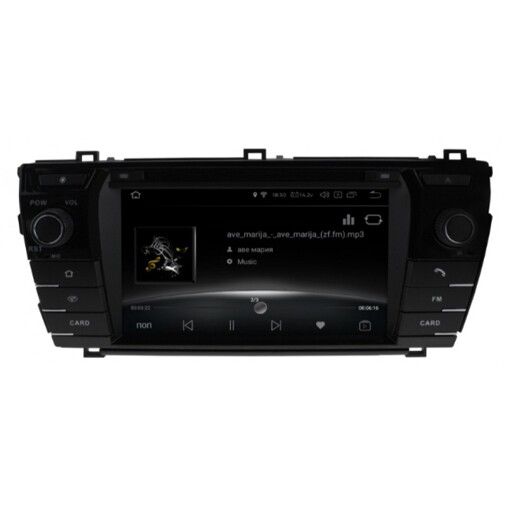 Штатна магнітола Gazer CM6007-E150 Toyota Corolla (E150) (2013-2016)