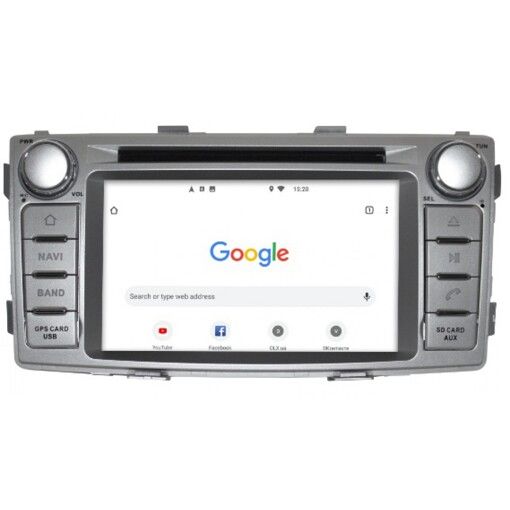 Штатна магнітола Gazer CM6006-N5 Toyota Hilux (N5) (2012-2015)