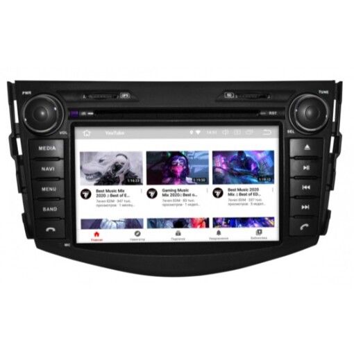 Штатная магнитола Gazer CM6007-A30 Toyota RAV 4 (A30) (2006-2012)