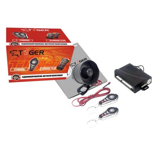 Автосигналізація Tiger Standard Plus із сиреною