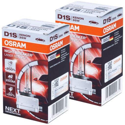 Ксенонова лампа Osram D1S 66140XNL Night Breaker Laser +200%