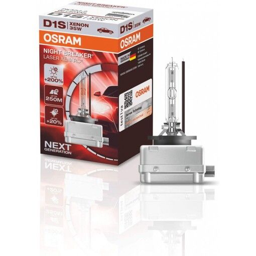 Ксенонова лампа Osram D1S 66140XNL Night Breaker Laser +200%