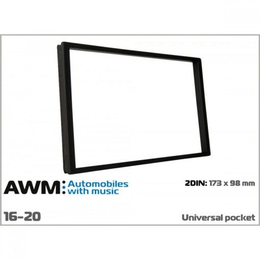 Рамка декоративна універсальна AWM 16-20 2 DIN