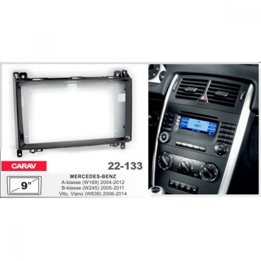Рамка переходная Carav 22-133 Mercedes A/В-klasse, V-klasse