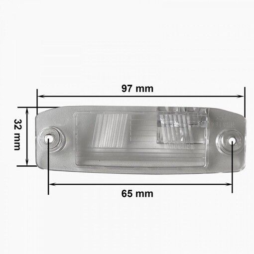 Крепление к камере заднего вида CA-9537 Kia, Hyundai ix55 (06-12), Ceed I (06-12), Accent (MC) (05-10), Mohave (HM) (08-19), Sonata (LF) (14-19)