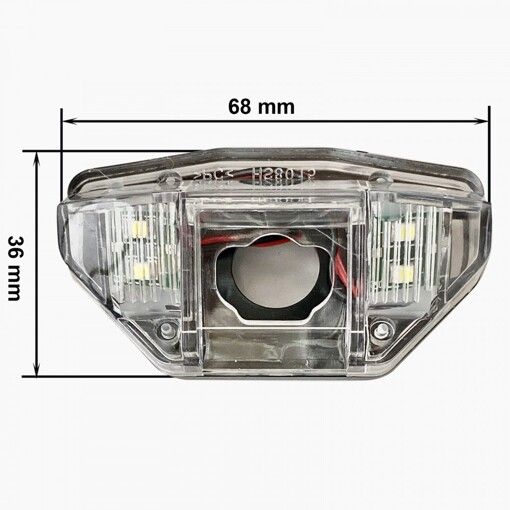 Кріплення до камери заднього виду CA-9518 Honda FR-V (04-09), CR-V 5 (16-22), HR-V 1 (98-06), Civic 9 (11-17), Jazz II (02–08), Jazz IV (13–20)