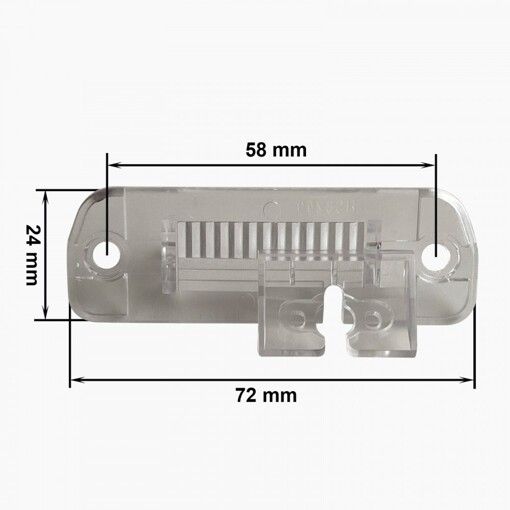 Кріплення до камери заднього виду CA-9832 Mercedes R (W251) (05-17), ML (W163) (97-05)