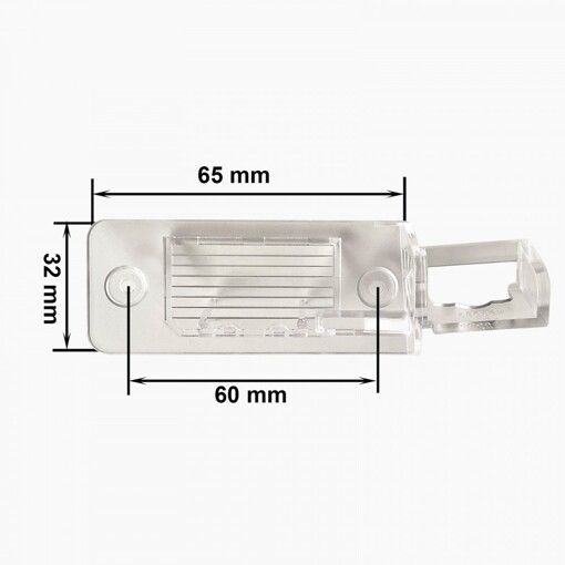 Крепление к камере заднего вида CA-9523 Volkswagen Bora IV (98-05), Tiguan II (16+), Tiguan I (07-18), Touareg I (02-10).
