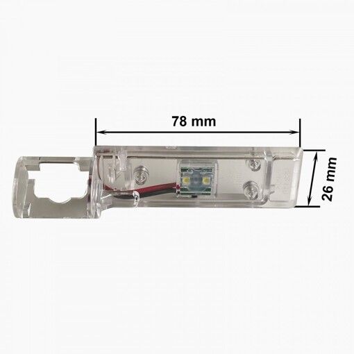 Крепление к камере заднего вида CA-9587-8 Geely MK (08+), GX2 (08+), Emgrand EC8 (10-14)