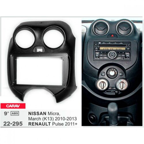 Рамка переходная Carav 22-295 Nissan Micra, March, Renault Pulse