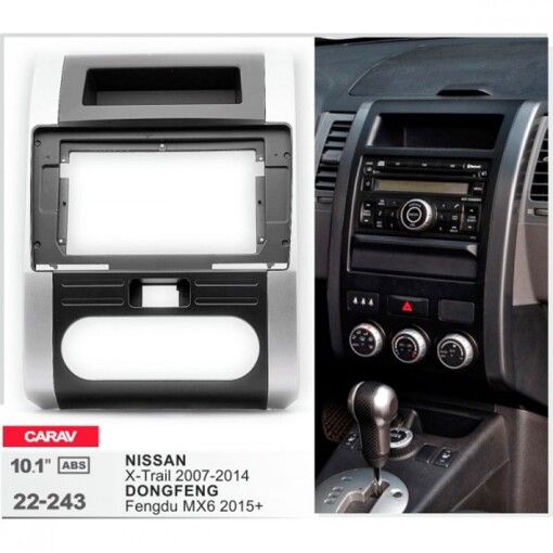 Рамка переходная Carav 22-243 Nissan X-Trail