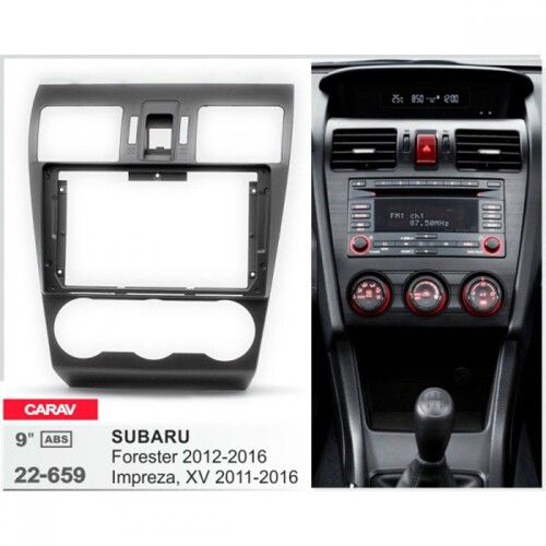 Рамка перехідна Carav 22-659 Subaru Forester, Impreza, XV
