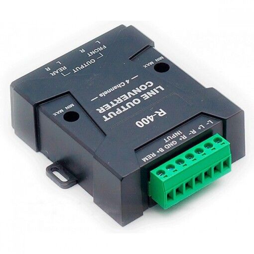 Конвертор рівня сигналу Carav R-400 (2 канали, регулювання)