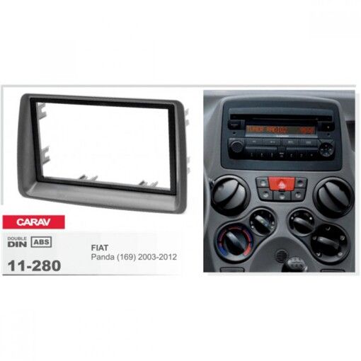 Рамка переходная Carav 11-280 FIAT Panda