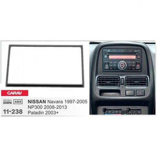 Рамка перехідна Carav 11-238 Nissan Navara, NP300, Paladin