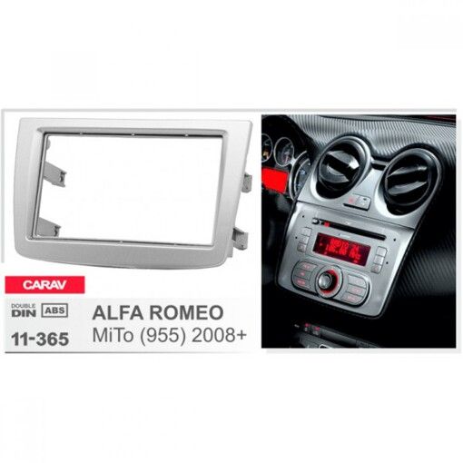 Рамка переходная Carav 11-365 Alfa Romeo MiTo
