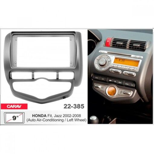 Рамка перехідна Carav 22-385 Honda Fit, Jazz