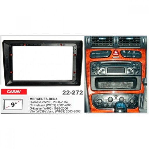 Рамка переходная Carav 22-272 Mercedes