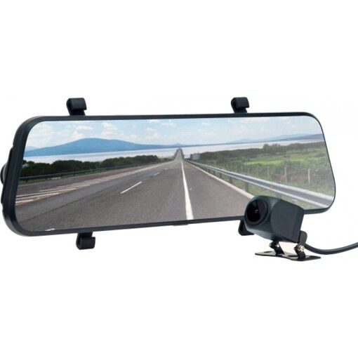 Дзеркало накладка заднього виду з Full HD реєстратором Globex GE-801WR