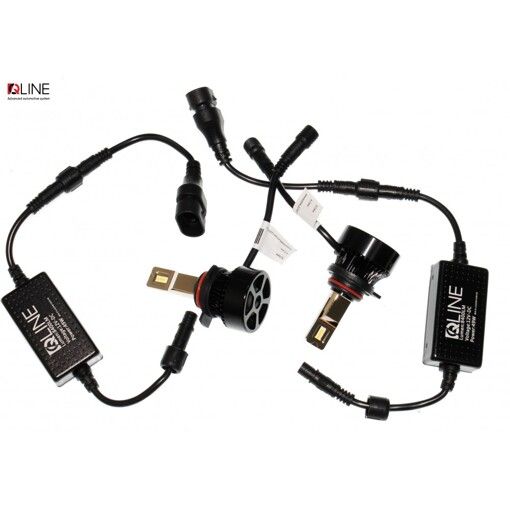 Лампы светодиодные QLine Ultra +150% HIR2 9012 6000K 49W (2шт.)