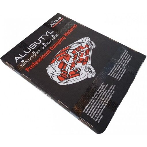 Вібропоглинаючий матеріал Audio-System Alubutyl 2000 2.0 мм (0,7х0,5)