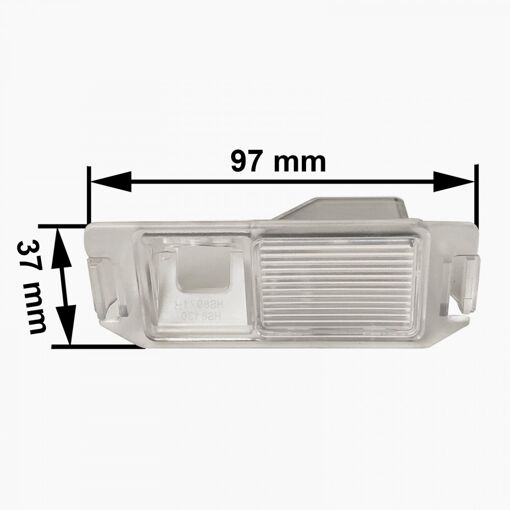 Крепление к камере заднего вида CA-9821 Kia, Hyundai i10 (BA) (13-19), i20 (PB) (08-14), i30 (FD) (07-11), Picanto III (16+), Soul (AM) (08-13)