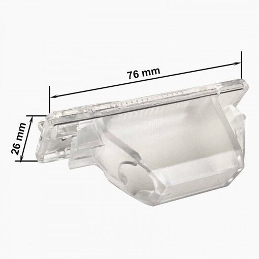 Кріплення до камери заднього виду CA-9563 Nissan Juke (10-19), Note I (04-13), Patrol (Y62) (10-20), Qashqai (J11) (13-21), Pathfinder (R52) (12+)