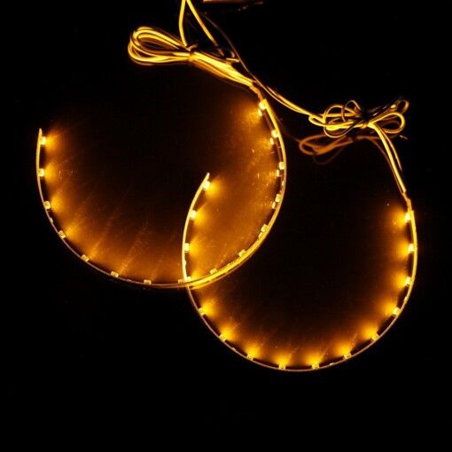 Світлодіодне підсвічування лінз 3,0" жовте.