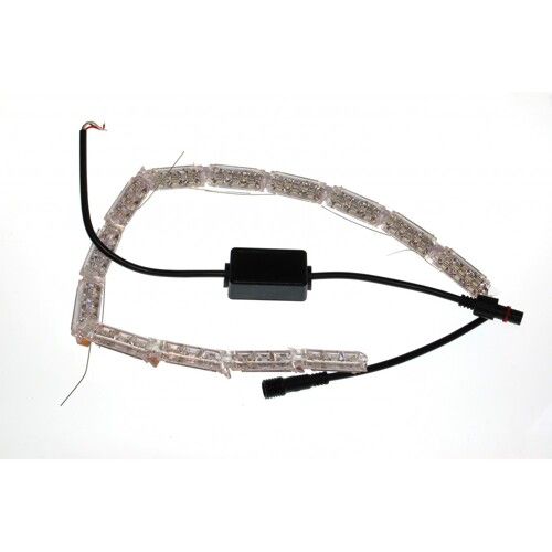 Світлодіодна (LED) стрічка Running Crystall Жовтий-Білий v2