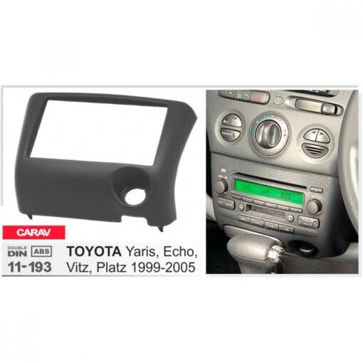 Рамка переходная Carav 11-193 Toyota Yaris, Echo, Vitz, Platz