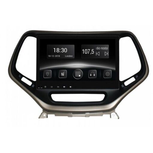 Штатная магнитола Gazer CM6510-KL Jeep Cherokee (KL) (2014-2017)