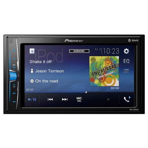 Мультимедіа 2-DIN Pioneer MVH-A200VBT (без приводу)