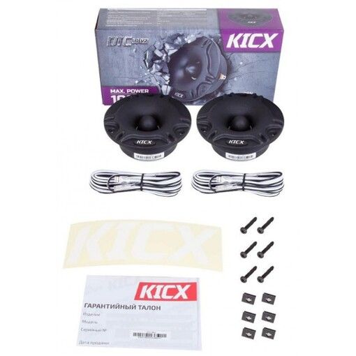 Акустика Kicx DTC-38 V2 твітер