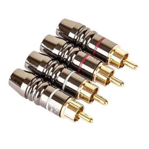 Конектор Kicx RCA-4M (в упак. 4 шт.)