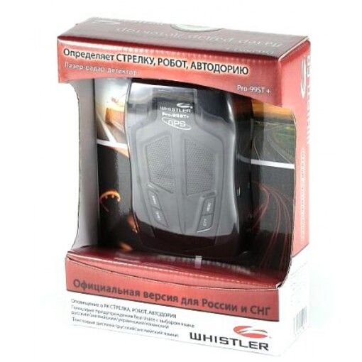 Радар-детектор Whistler PRO-99ST+ Ru GPS