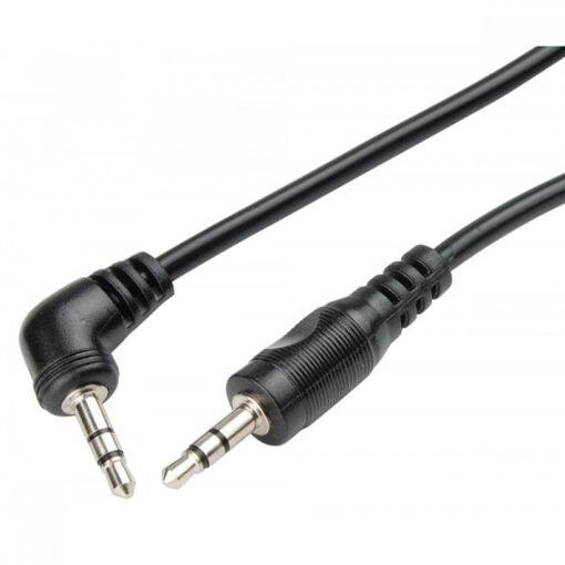 Кабель AUX AWM 110-07 Jack 3.5mm 1,5 м чорний