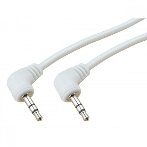 Кабель AUX AWM 110-10 Jack 3.5mm 0,5м білий