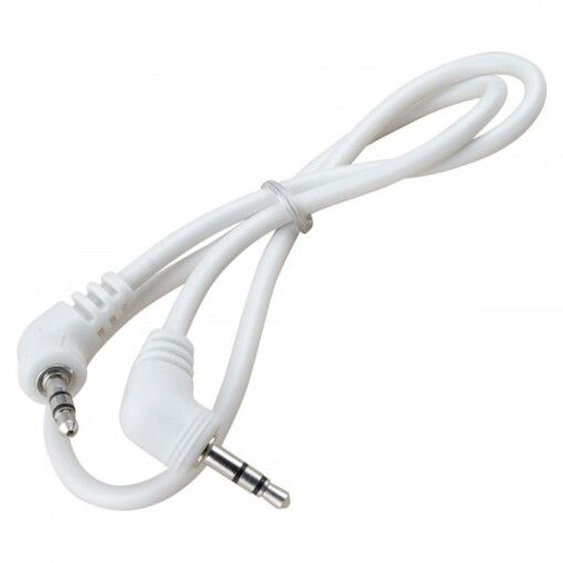 Кабель AUX AWM 110-10 Jack 3.5mm 0,5м білий