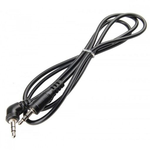 Кабель AUX AWM 110-12 Jack 3.5mm 1 м чорний