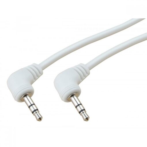 Кабель AUX AWM 110-13 Jack 3.5mm 1 м білий